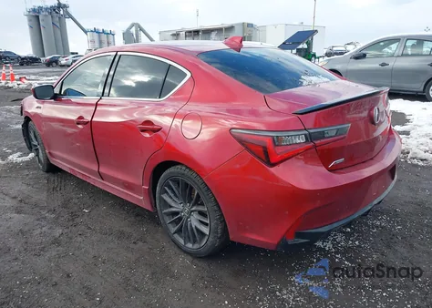 2019 Acura Ilx Premium A-Spec Packages/W/Technology/A-Spec Pkg z USA, uszkodzony, nr VIN 19UDE2F89KA005479